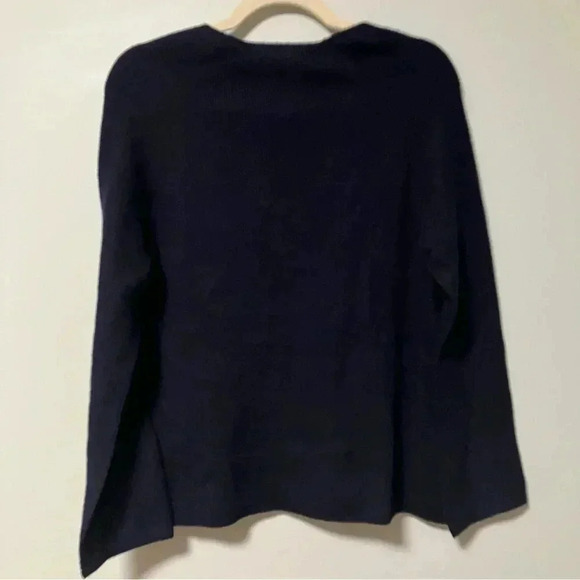 Vince 100% cashmere  navy sweater - Picture 3 of 5